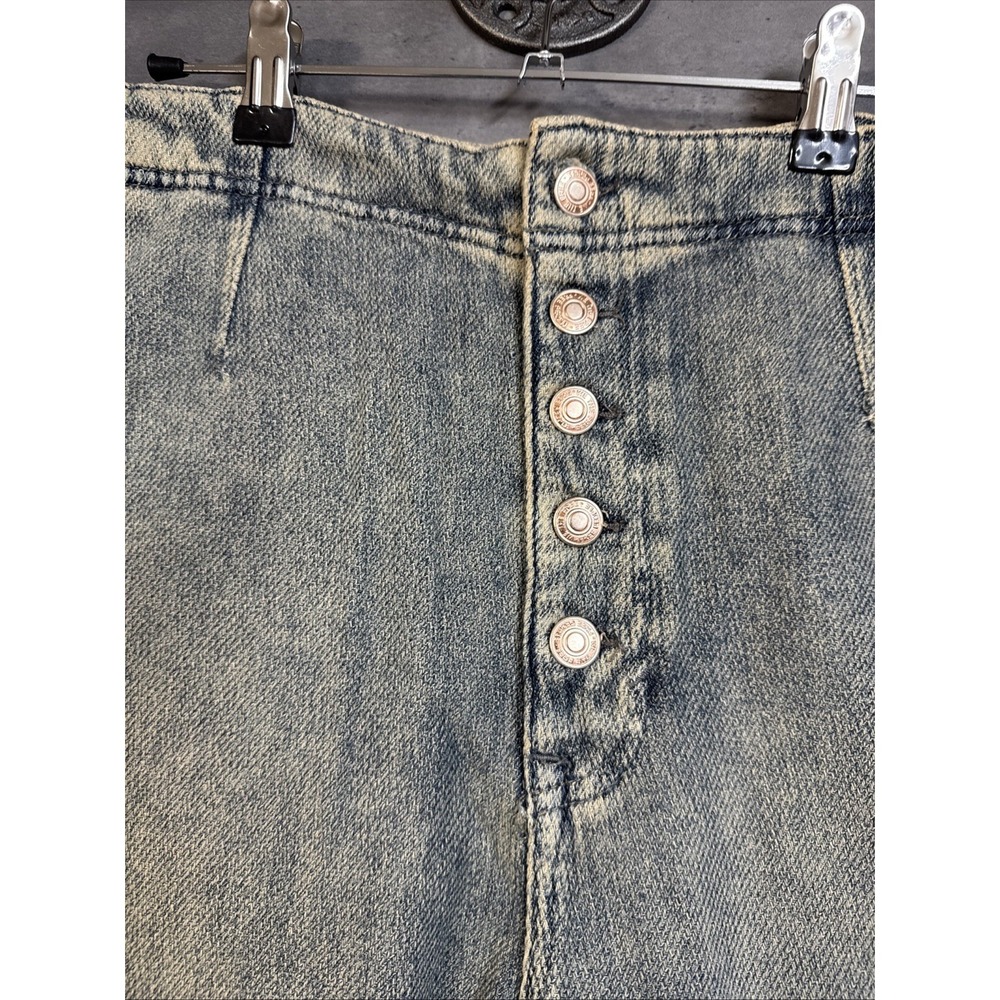 Free People We The Free Osaka jeans Button Fly Slouchy Barrel Sz 29 - Picture 5 of 9